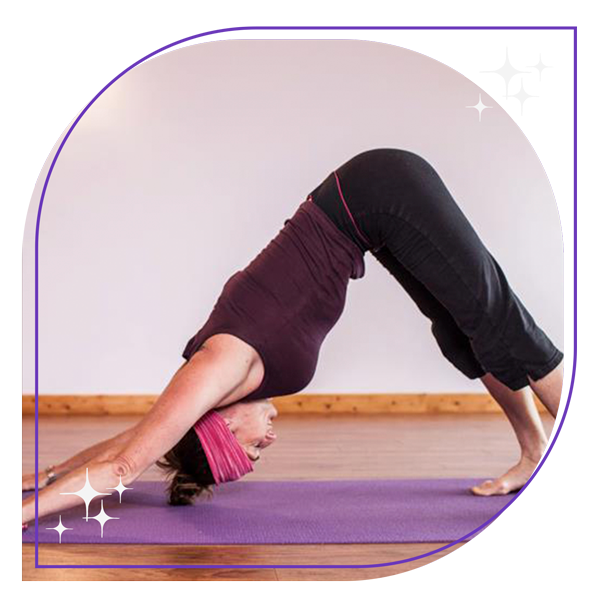 Downdog Pose for healthy low back at Lahinch Yoga Studio